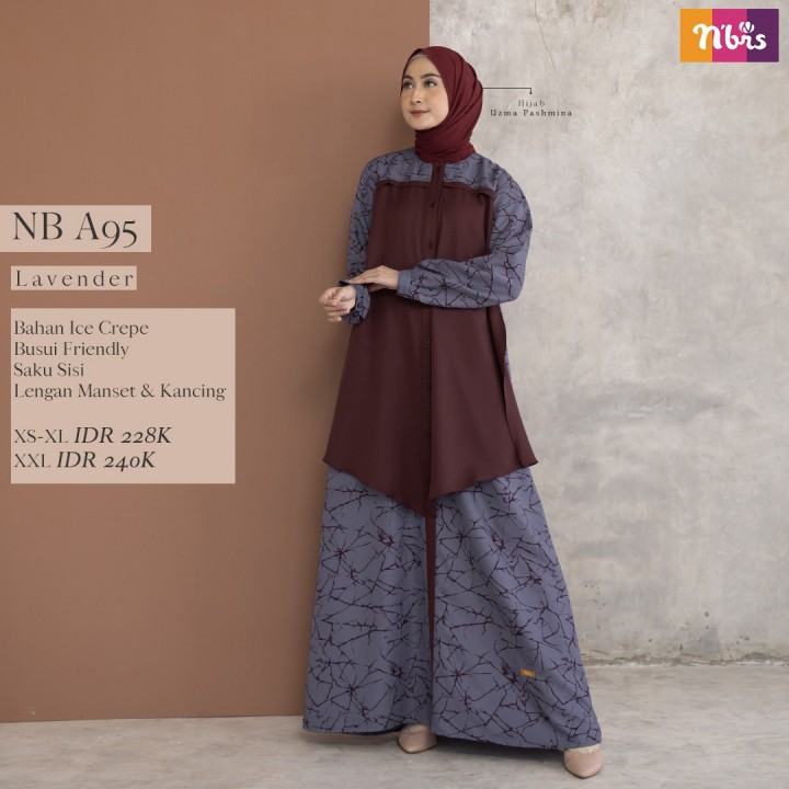 READY STOK! GAMIS NIBRAS NB A95 NBA95