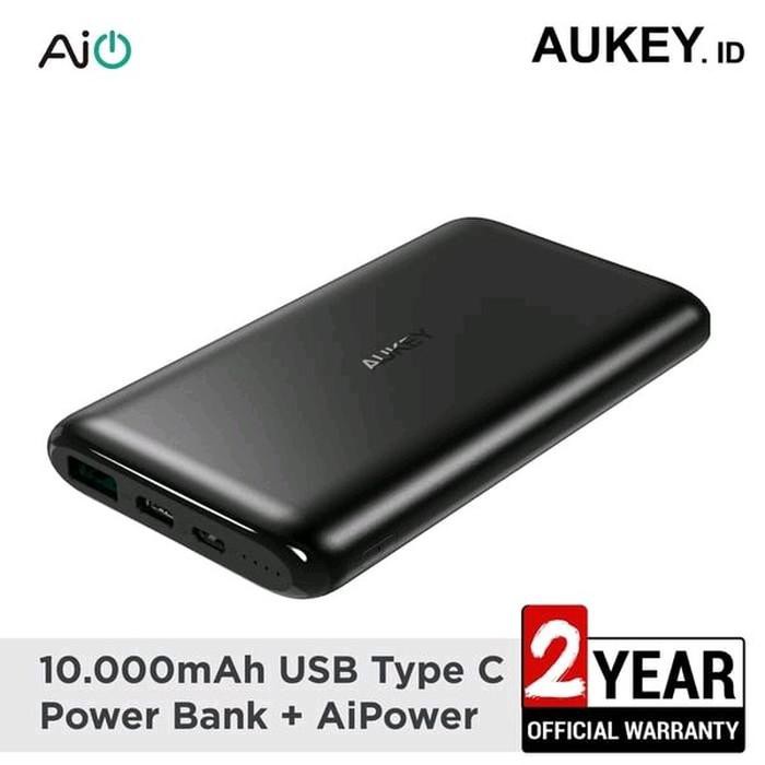 Power Bank Aukey Powerbank 10000 mAh USB C AiQ