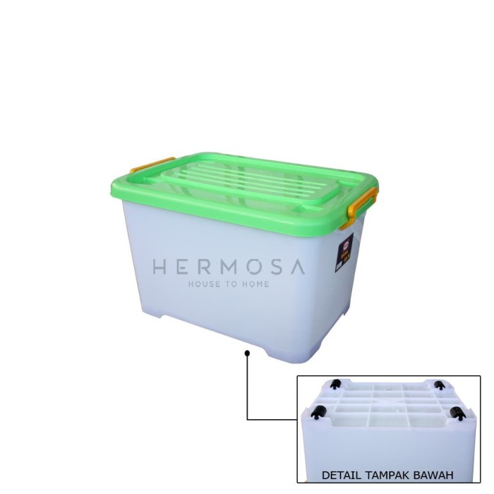 

Shinpo Sip 143 Cb 70 Container Real Box Plastik 70 Liter Roda Cb70 Realpict