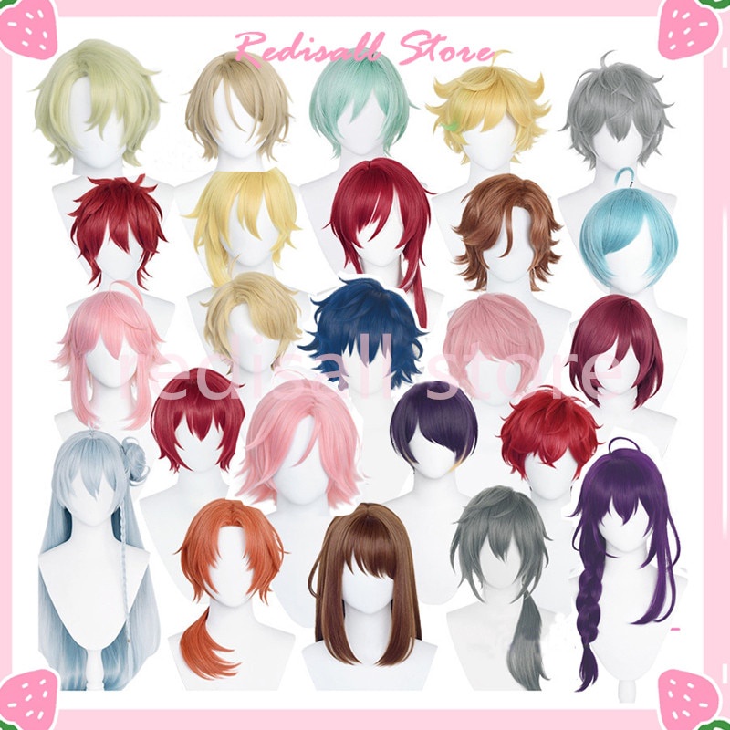 PREORDER ES Ensemble Stars Cosplay Wig Tori Himemiya Tsukinaga Leo Shiratopi Aira Ayase Mayoi Suou T