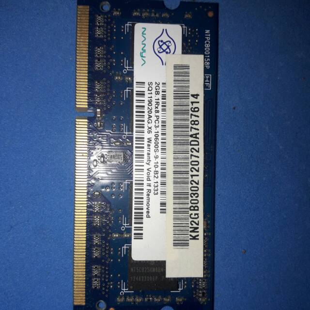 RAM SODIMM DDR3 2GB PC10600