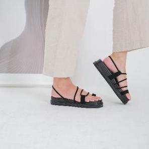 Eveseitch - Gerry Platform Sandal - Sendal Platform Tali Wanita