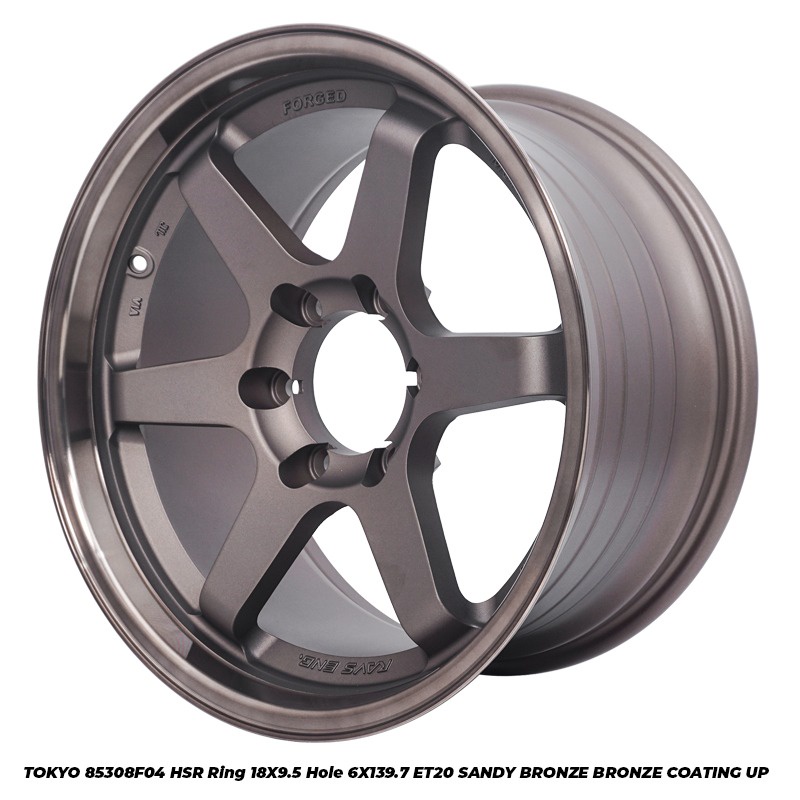 velg mobil r18 racing pajero fortuner hilux double cabin triton hole 6x139,7 velg mobil ring18 hsr