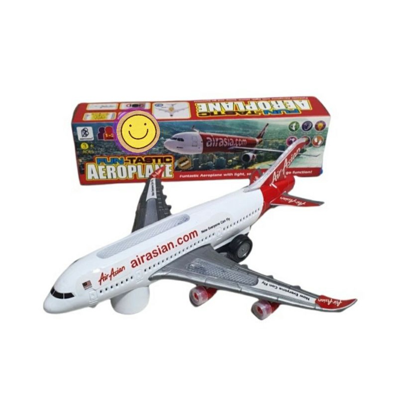 Mainan Pesawat Terbang Air Asia