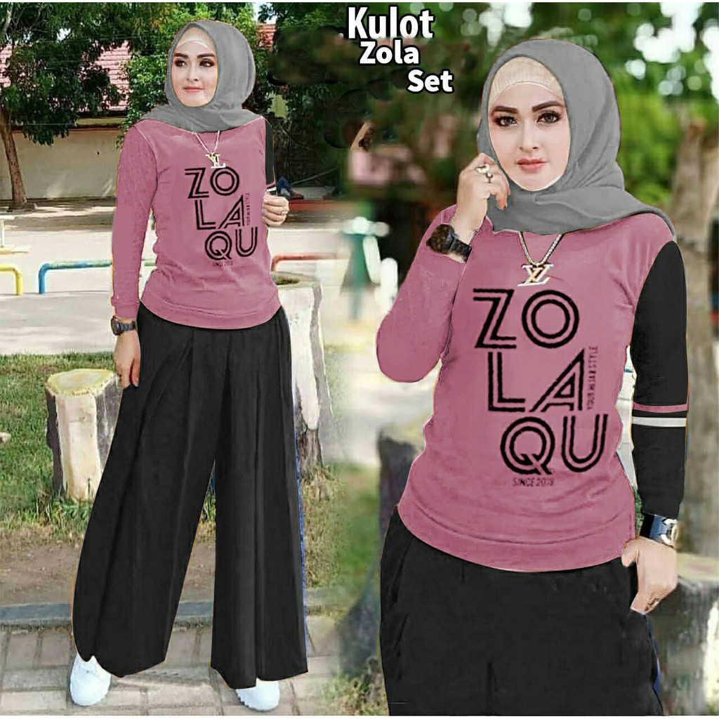 QFS SETELAN KULOT ZOLAQU / FIT TO XL / BEST QUALITY