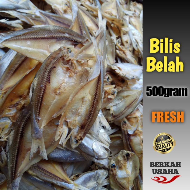 

IKAN ASIN BILIS BELAH KERING FRESH per 500gram