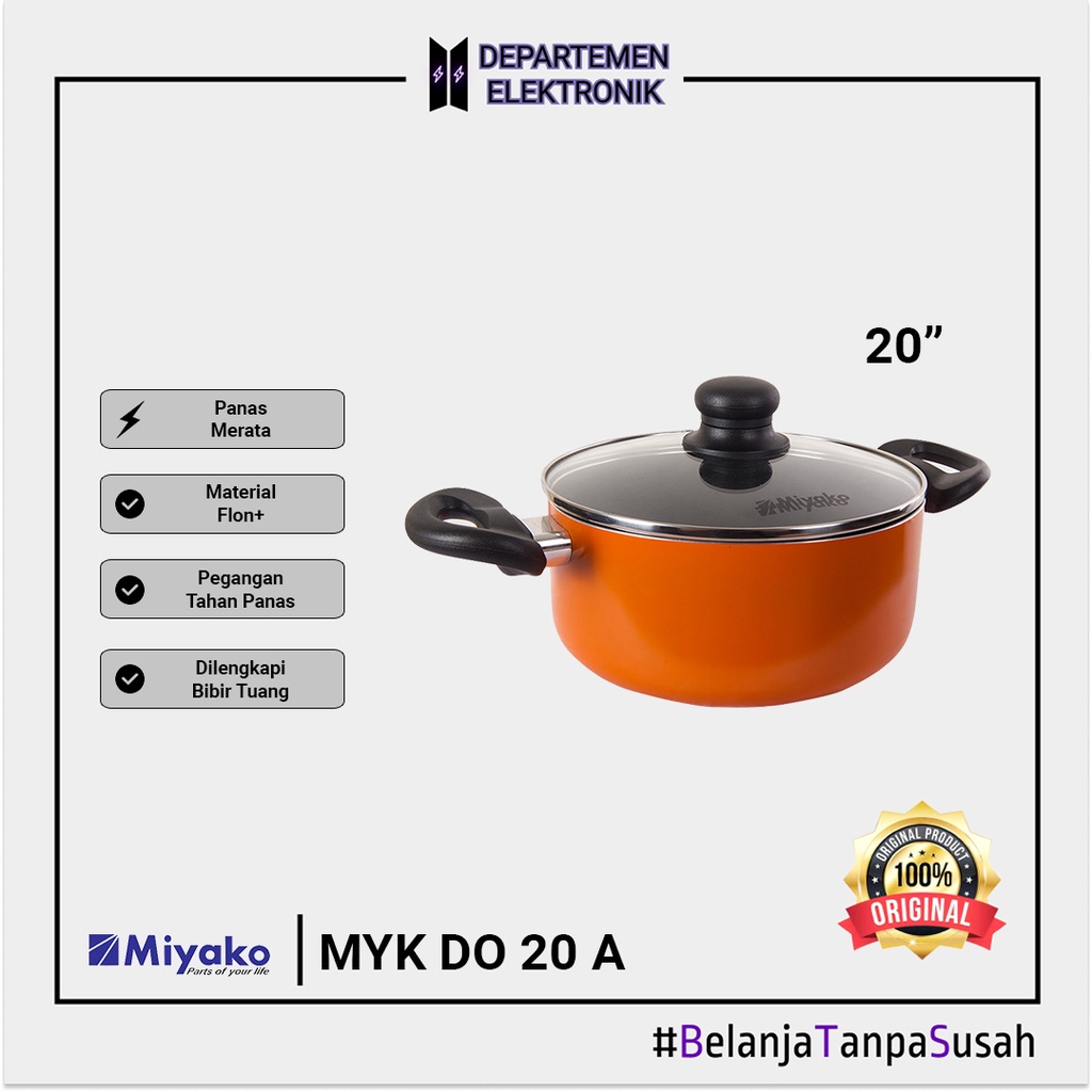 MIYAKO DUTCH PAN - PROMO BUNDLING FREE 1 BOWL MIYAKO