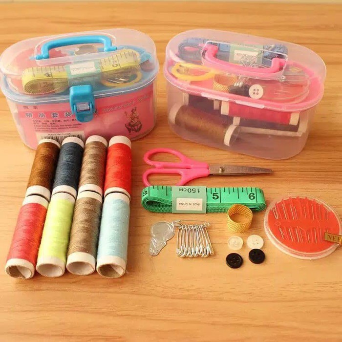 Sewing Kit Box – Peralatan Menjahit Set – Alat Jahit Set