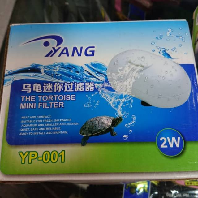 Yang YP 001 Mini filter kura kura the tortoise low water