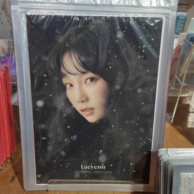 Taeyeon 3x4 photoset This Christmas