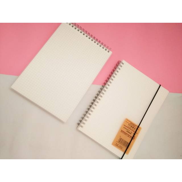 

[OWL] A5 Loose Leaf Grid Dot Polos Garis