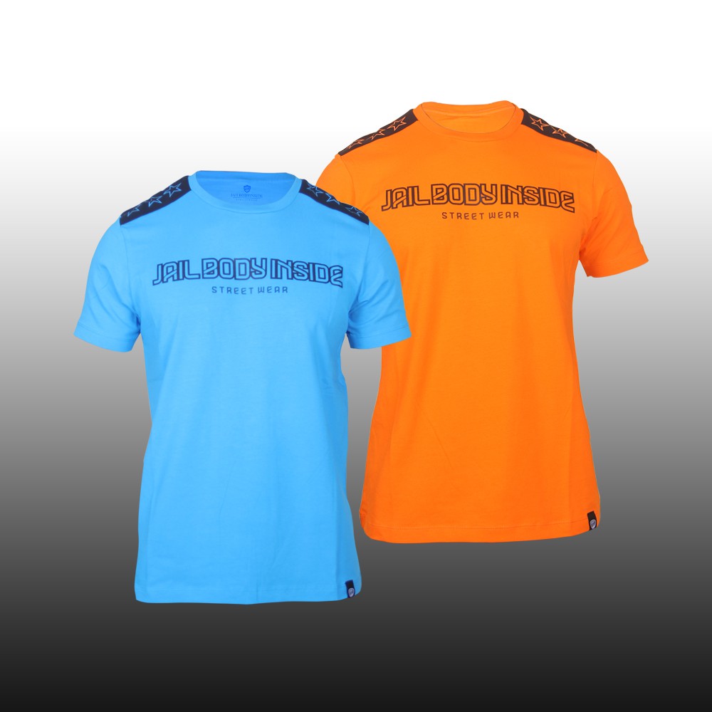 kaos oblong original distro jail body inside authentic Spandex Stars simplicity code 10112401