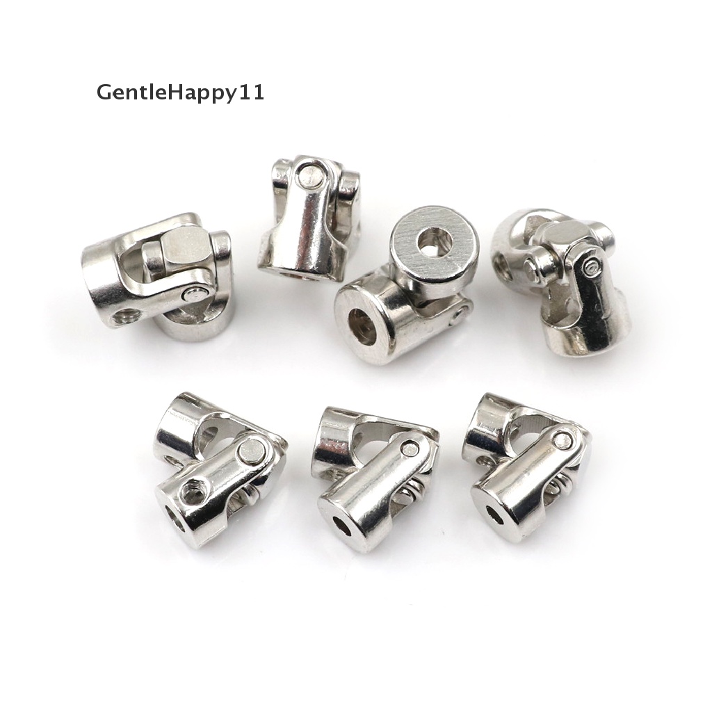 Gentlehappy RC Boat Metal Cardan Joint Gimbal Couplings Aksesoris Sambungan Universal