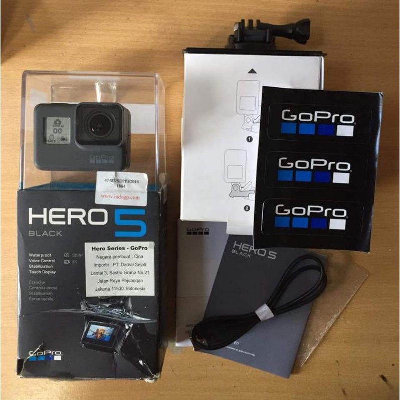 gopro hero 5 second