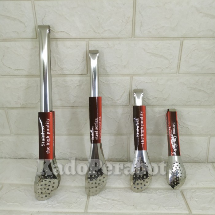 capitan stainless lubang tebal - 35 cm