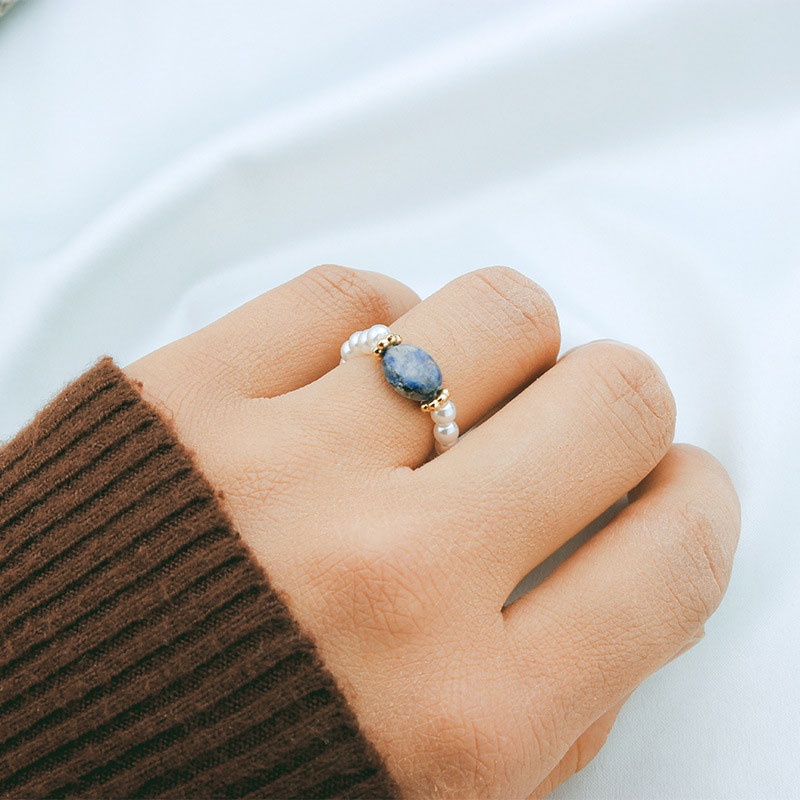 Cincin Mutiara,Elastis Adjustable Untuk,Aksesoris Perhiasan