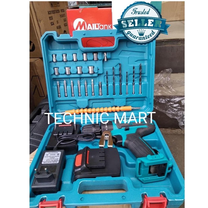 Bor Cordless Impact Drill 13mm 32V Mailtank