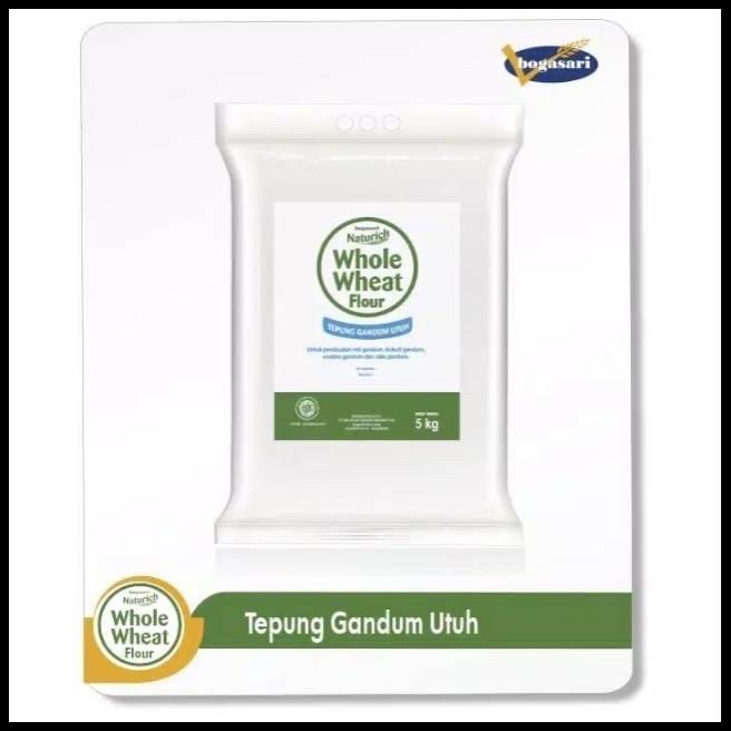 

Whole Wheat Flour Bogasari 5Kg