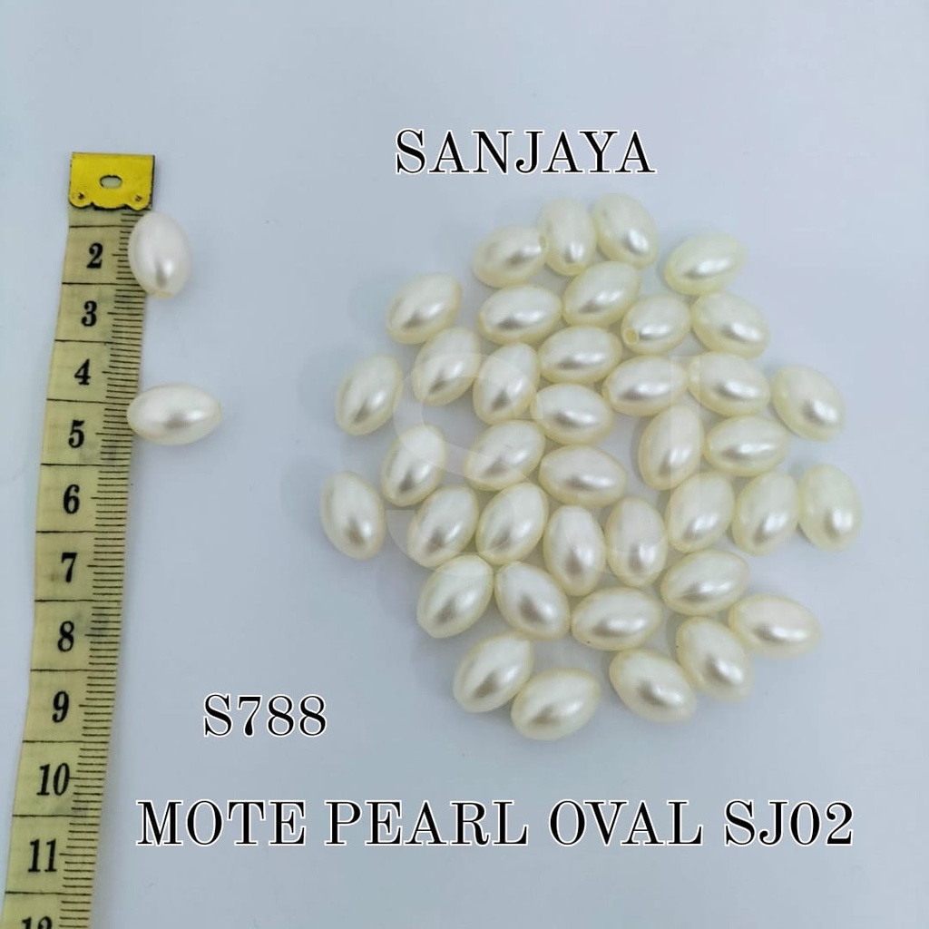 MOTE PEARL / MANIK OVAL AKRILIK / MANIK PEARL OVAL / MOTE PEARL OVAL S788 SJ02