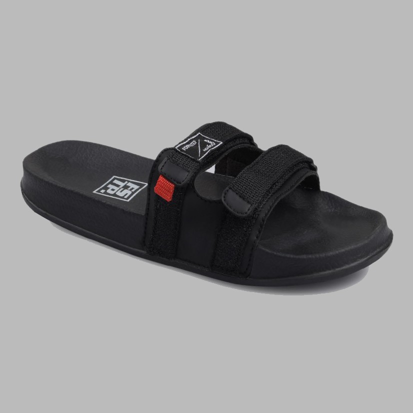 UNO BLACK |MNM x FSTP| Sandal Slop Pria - Sendal Slip On Eva Ringan