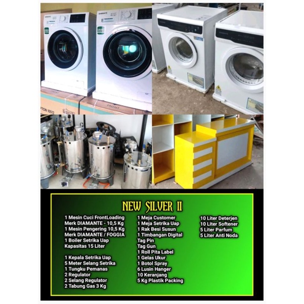 MESIN LAUNDRY | PAKET LENGKAP USAHA LAUNDRY