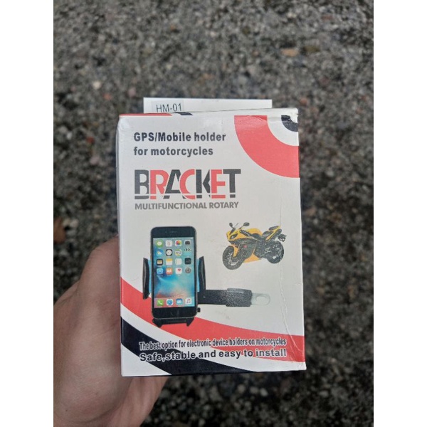 HOLDER HP UNIVERSAL BRACKET HP MOTOR SEPEDA GOWES BRACKET OJOL