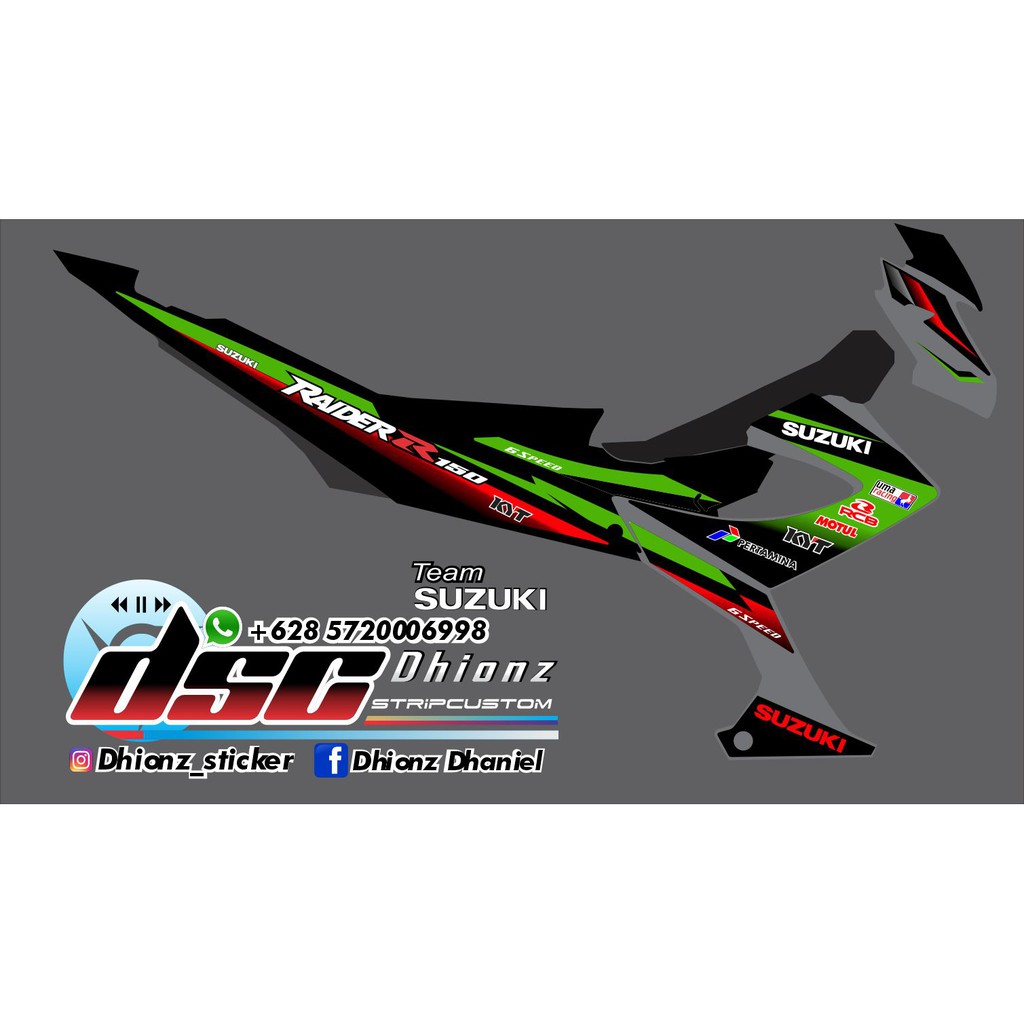 STRIPING SATRIA FU FL