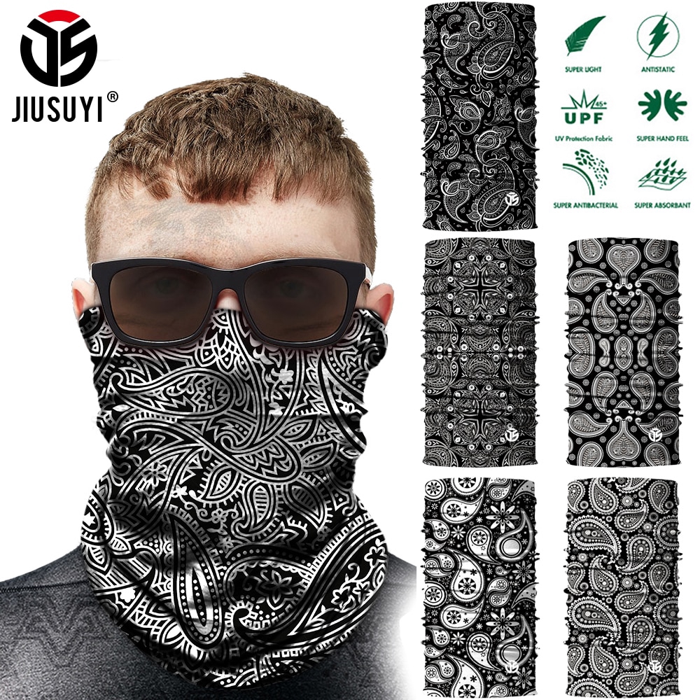 Multifunction Seamless Bandanas for Men Women Face Mask Head Wraps