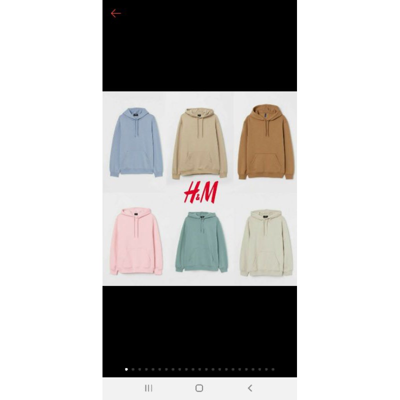 h&amp;m Basic Hoodie original / Hoodie hnm original