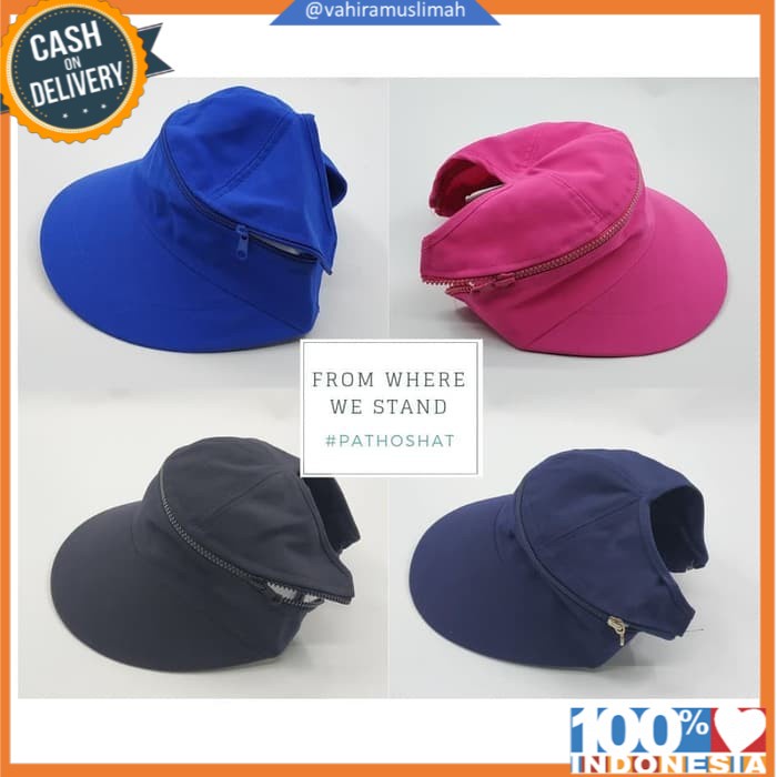 Topi Visor Caddy Widen Sun Hat