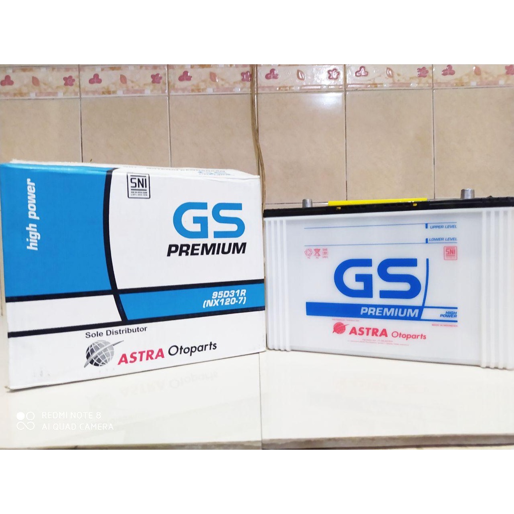 AKI GS PREMIUM  95D31R PANTHER,KIJANG DIESEL,FORCLIP DLL