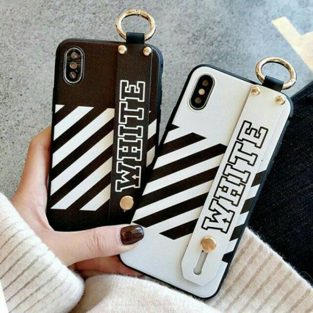 Custom case & Handgrip - Off White