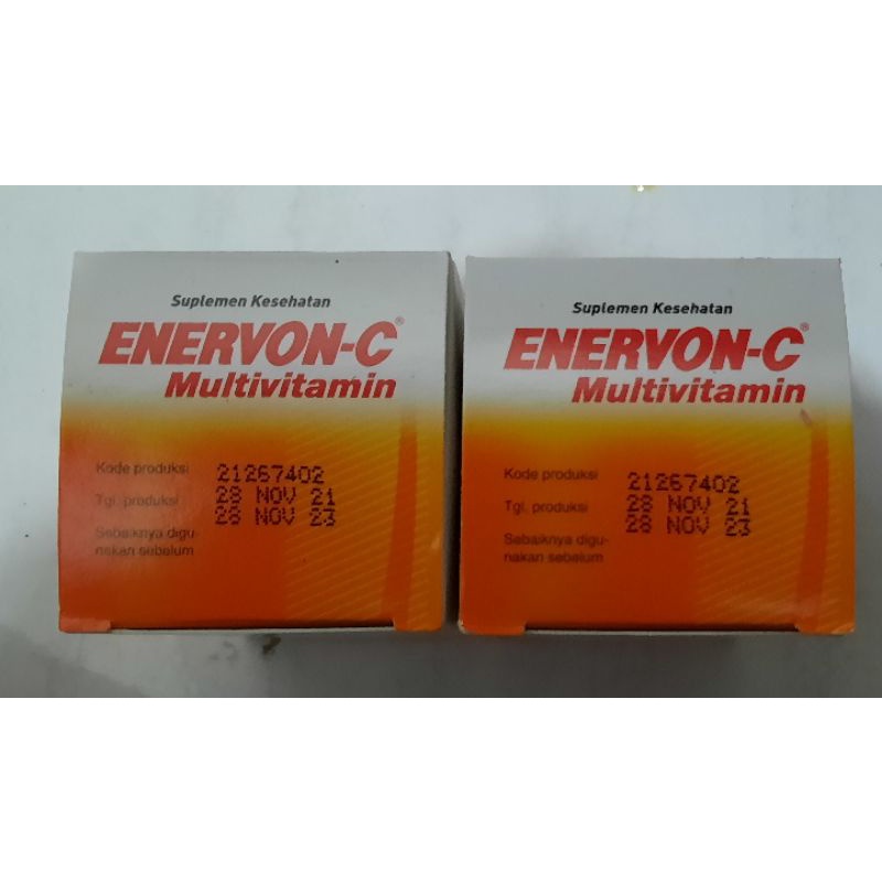 Enervon C 500, 1 Botol isi 30 tablet