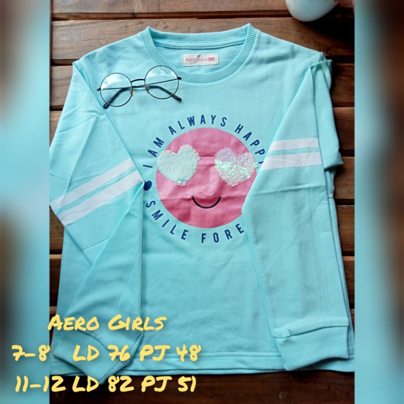Sweater NEVADA AERO GIRL anak READY