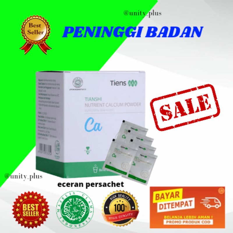 [COD] PENINGGI BADAN NCP TIENS || eceran persachet ||