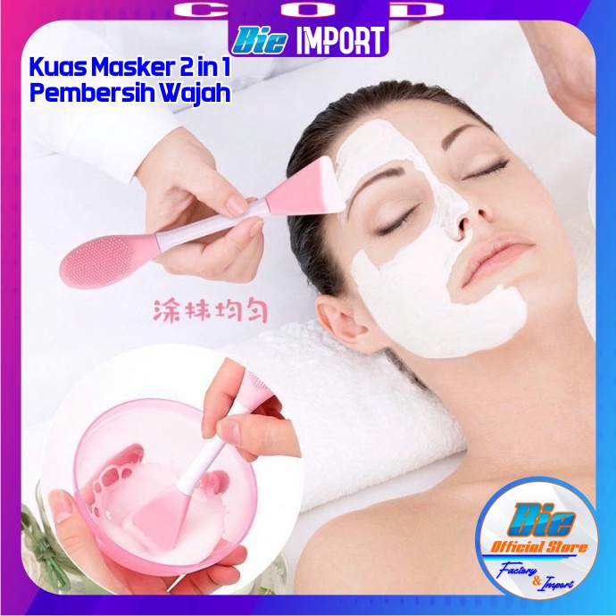 Kuas Masker Silikon Premium Impor / Kuas Silikon Korean Style Impor Best Seller