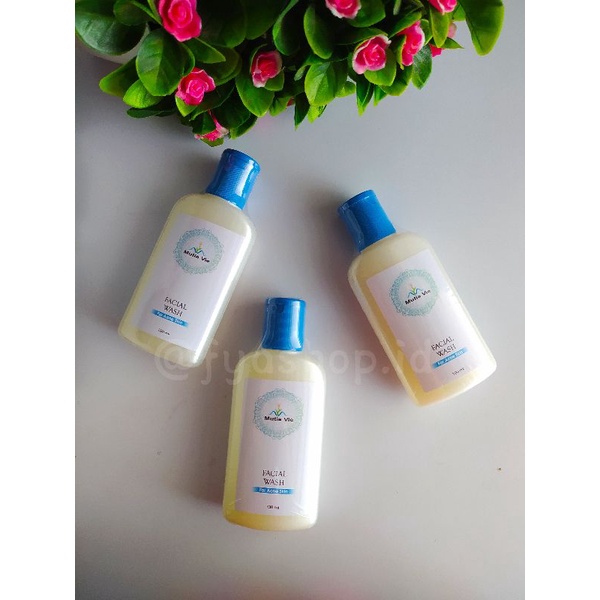 Facial Wash for Acne Skin/Sabun Cuci Muka Berjerawat Produk Kecantikan Klinik Mutia Vie