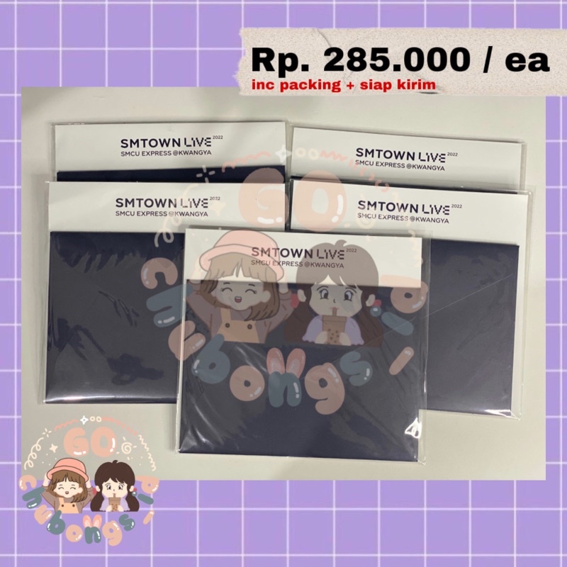 [ READY STOCK ] Sealed Special AR Ticket SMCU Express @Kwangya member Jeno Jaemin Jaehyun