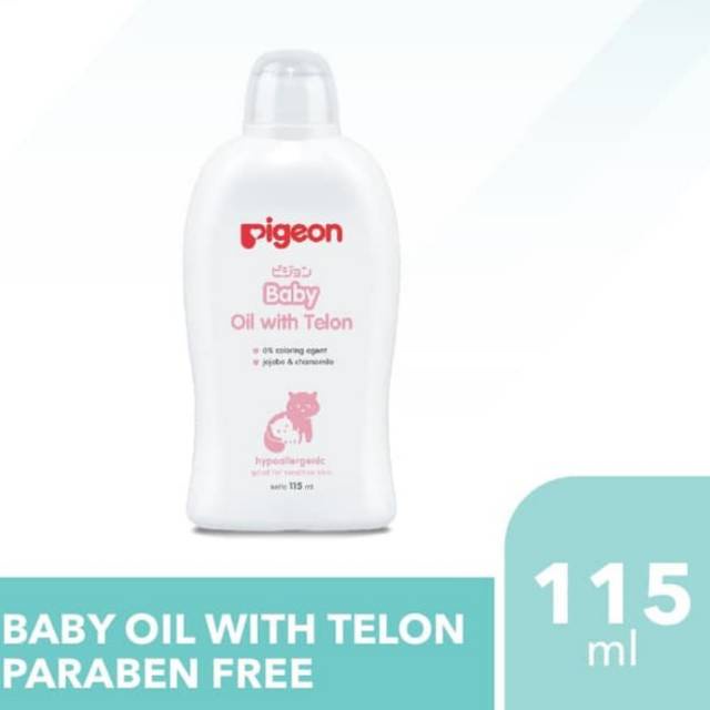 PIGEON BABY OIL/ OIL WITH TELON /Cologne/samnpo/wash 2 in 1 100ML