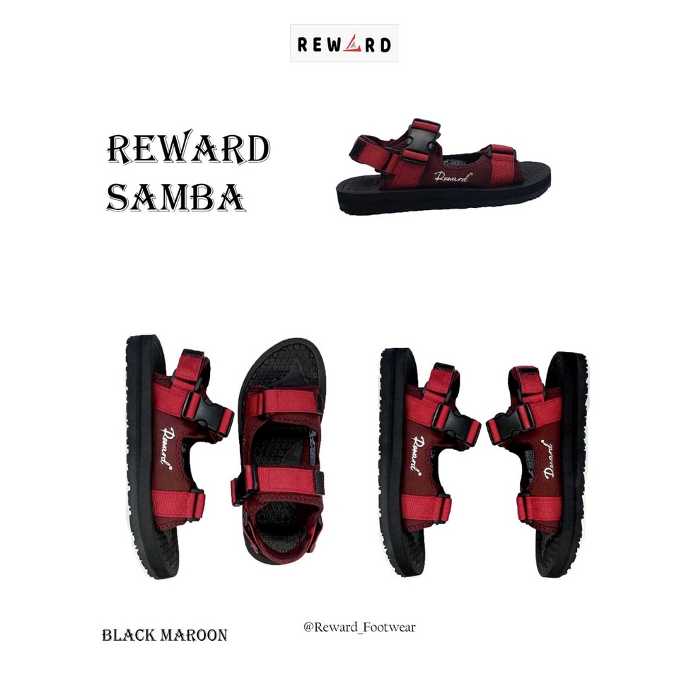 SANDAL  PRIA TERBARU GUNUNG REWARD SAMBA PREMIUM