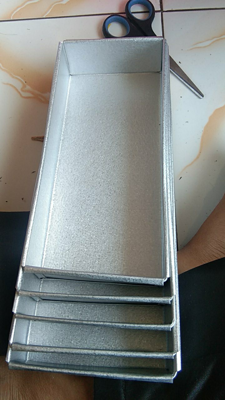 [ Ready ] Loyang Brownies Bakar 1 Set ( Isi 5 )