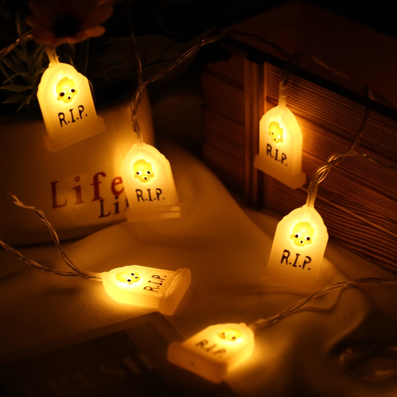 Zzz Lampu Tumblr Model Batu Nisan Untuk Dekorasi Halloween