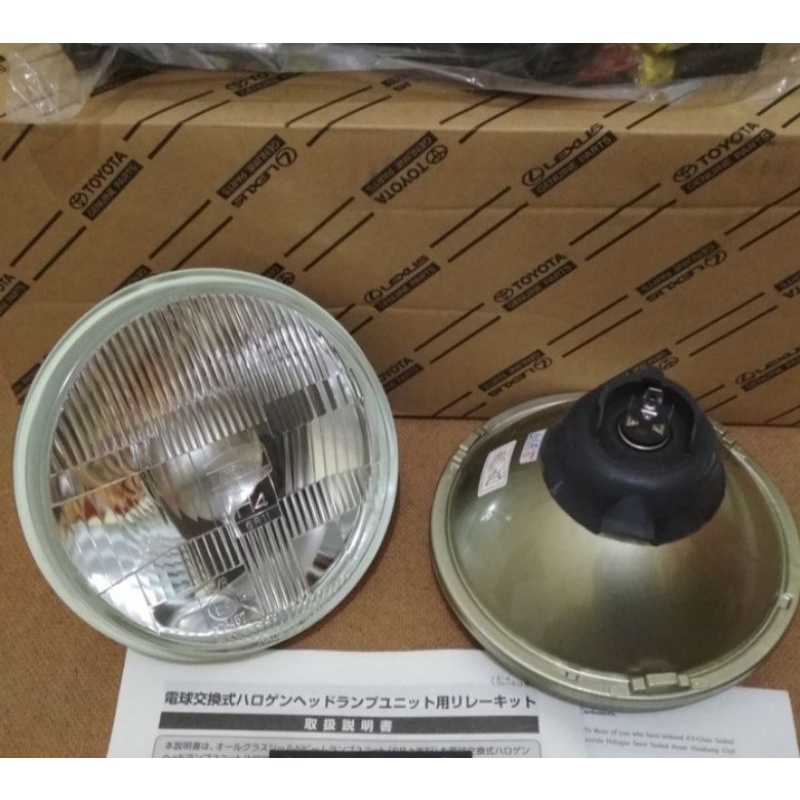 Headlamp Head lamp Lampu Depan Koito Jimny Katana Taft GT F50 Kebo Rocky Land Cruiser CJ7 Corolla DX