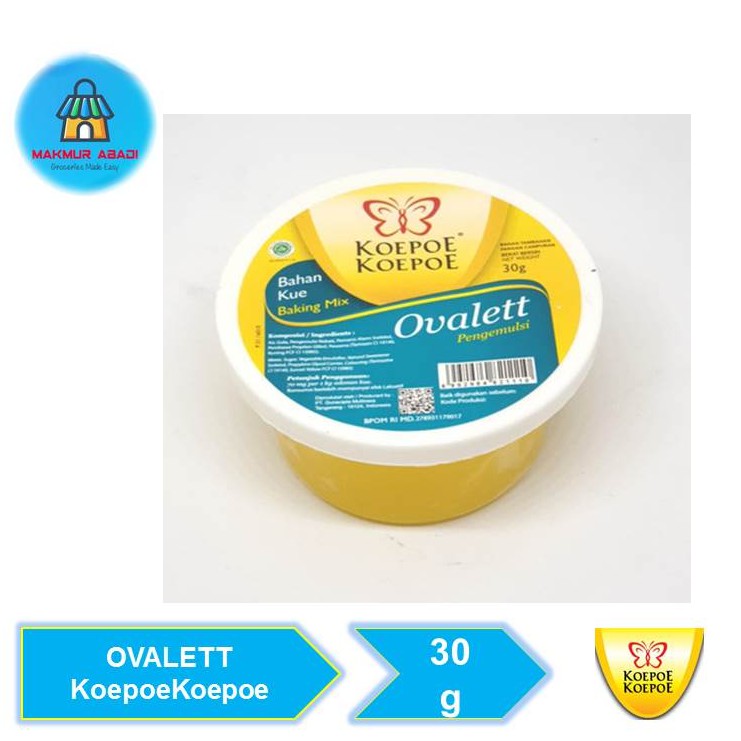 

KoepoeKoepoe Ovalett 30 g || Makmur Abadi Official Store