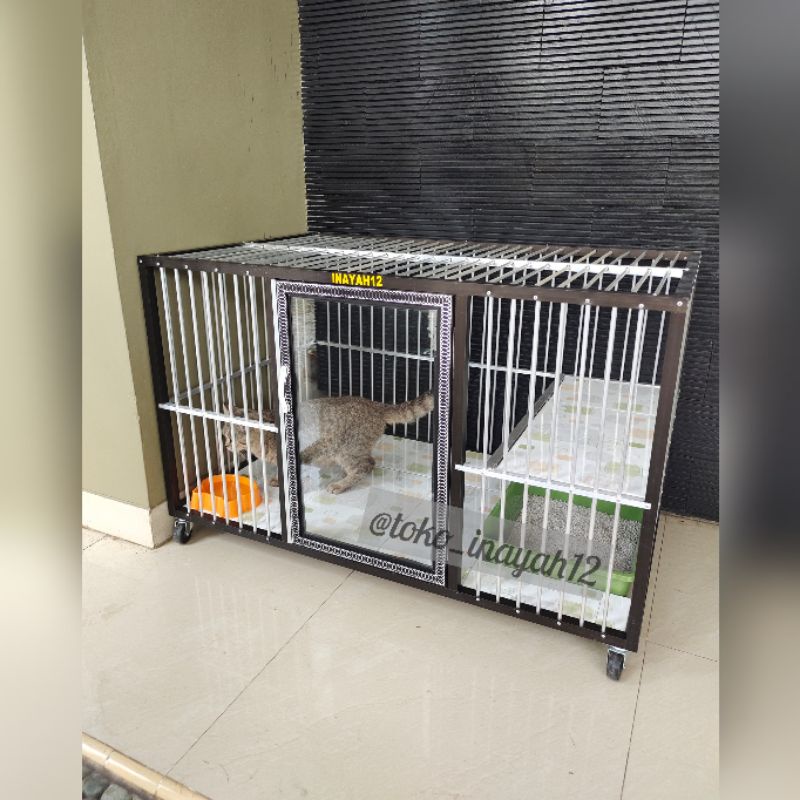 Kandang Kucing Alumunium Tipe KS1-W Wilayah PALAMBANG