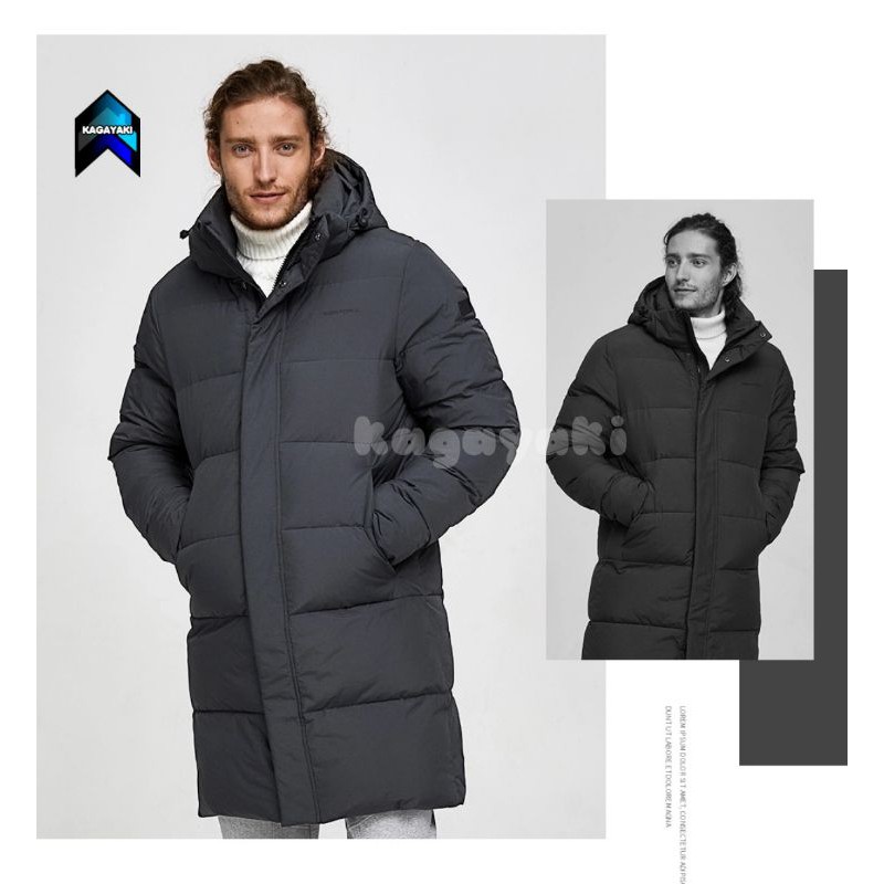 jaket winter loang coat / jaket jubah / jaket tebal / coat pria / jaket musim dingin / fashion pria