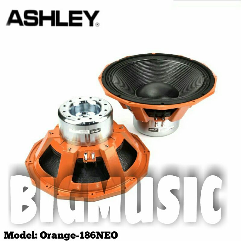 Speaker Component Ashley Orange 186 Neo Original 18 inch Voice Coil 6