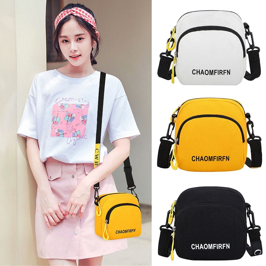 kids_storeofficial - Tas Selempang Mini Wanita Terbaru 2021 Kekinian Motif Carakter ChaonfirfnCombinasi Korean Style Murah