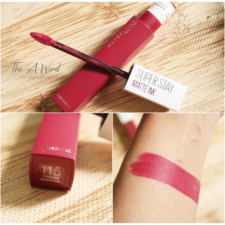 ORI 100% Maybelline Superstay Matte Ink Liquid Matte Lipstick Make Up Tahan Lama Hingga 24 Jam lipstik lipstick maybelin maybeline lipten maybeline my beline supertstay lipstik maybelline ori tahan lama lip matte maybelline original 220 Ambitios 385-115 Founder