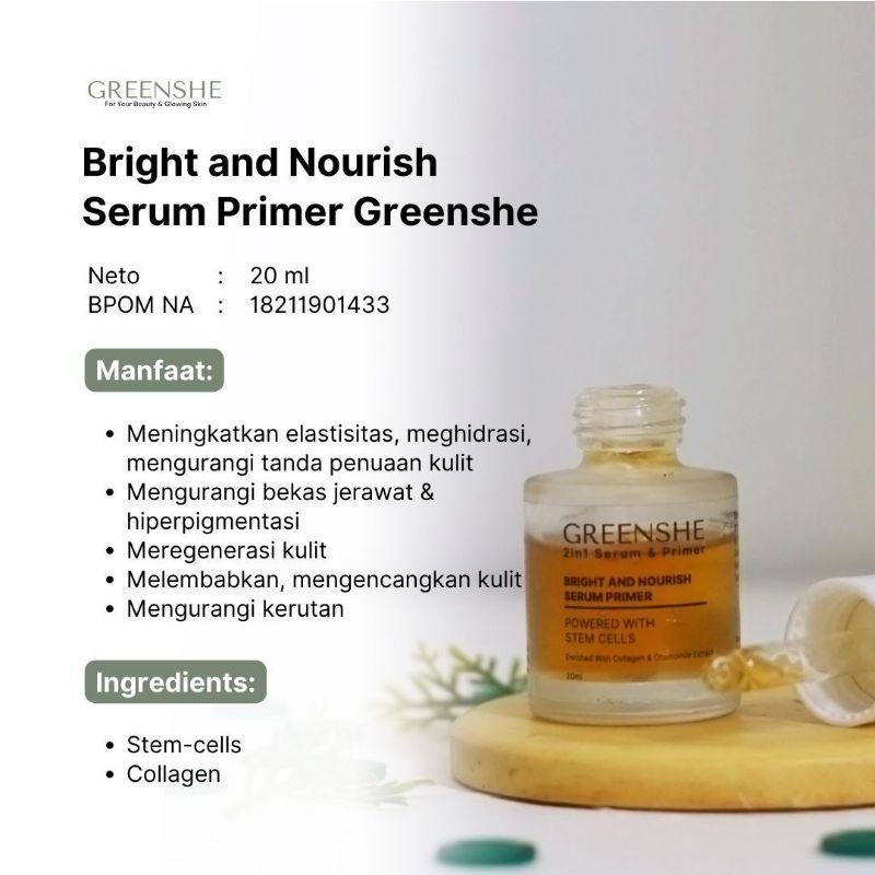 GREENSHE ETERNA GLOW SERUM PRIMER